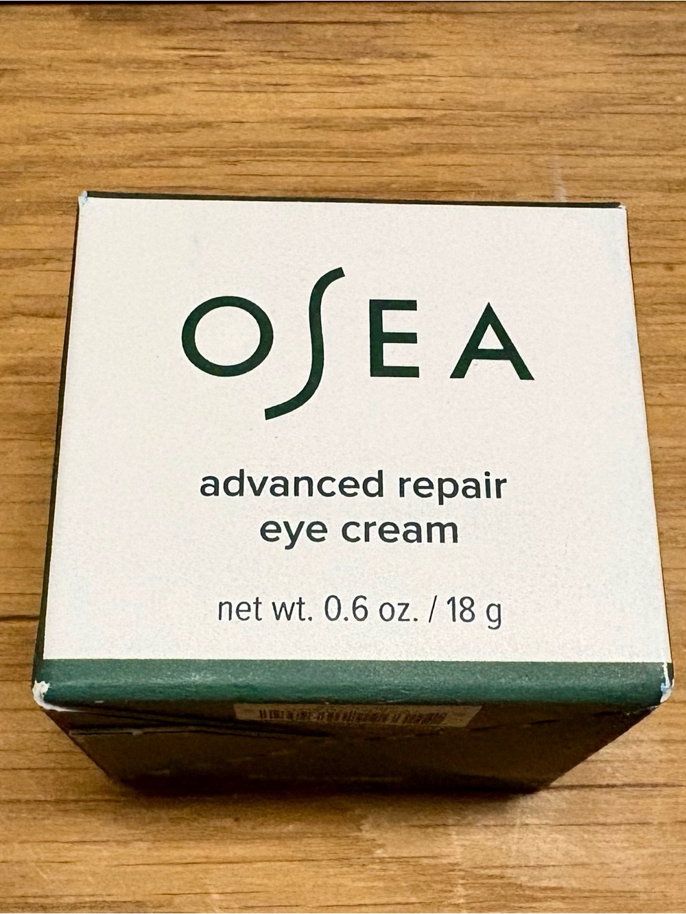 Osea Advanced Repair Eye Cream - 0.6oz NIB